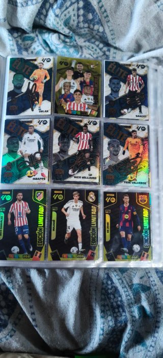 Cartas Panini Fútbol