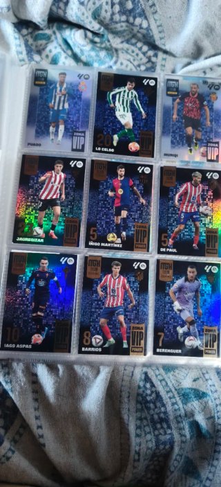 Cartas Panini Fútbol