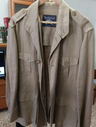 Sahariana Burberrys Vintage Año 89 Talla 5