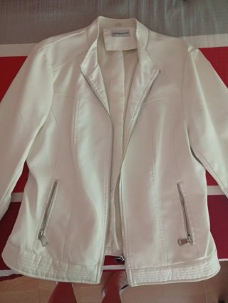 Chaqueta blanca Celopwoman