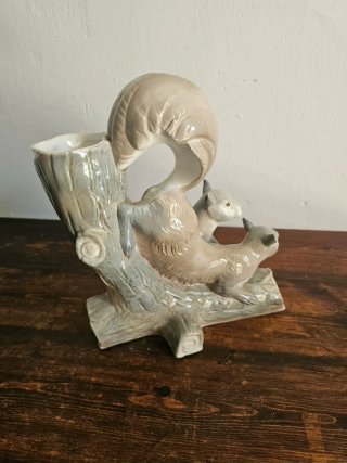 Figura Zaphir Ardillas Porcelana Vintage spain