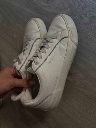 Zapatillas Pepe Jeans Blancas Talla 40