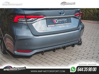 DIFUSOR TRASERO TOYOTA COROLLA MK7 2019-- LOOK CARBONO