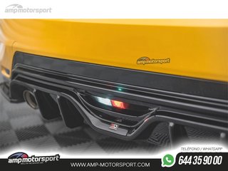 DIFUSOR TRASERO TOYOTA GR YARIS MK4 2020-- NEGRO MATE