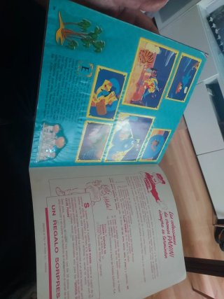 Álbum Panini Aladdin Completo
