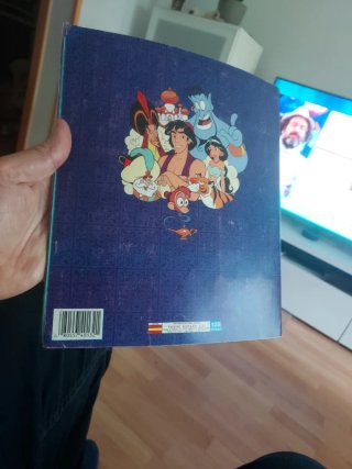 Álbum Panini Aladdin Completo
