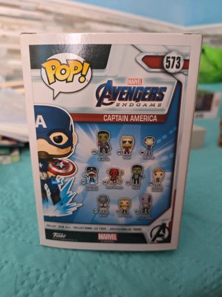 Funko Pop Capitán América 573 Avengers Endgame