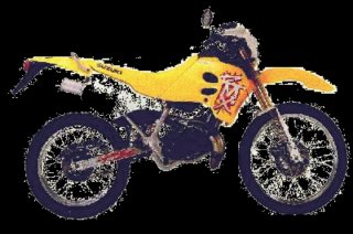 Suzuki Chasis Enduro/Motocross con Documentación