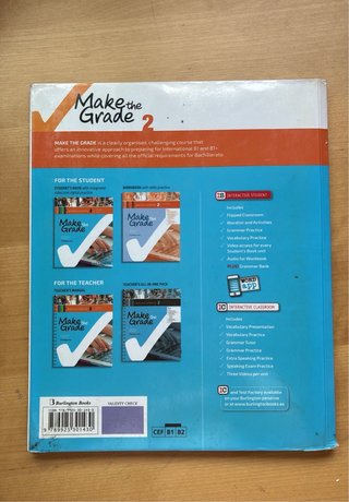 Make the Grade 2 Bachillerato, Student's book
