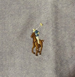 Camisa Polo Ralph Lauren Morada Talla M