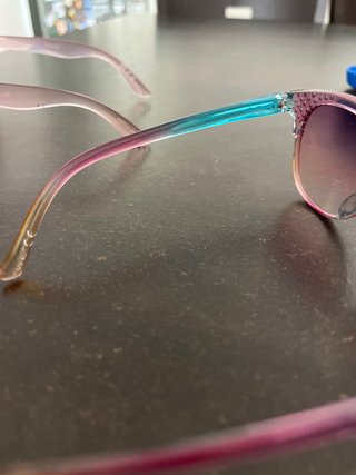 Gafas de sol niña rosas y moradas, precio x las 3