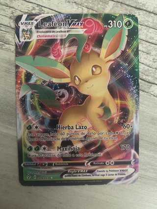 Carta Pokémon Leafeon VMAX 310 PS