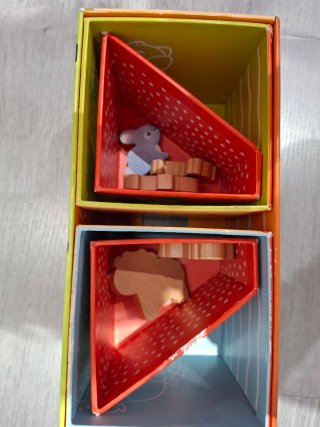 Juego Granja Madera Figuras Animales