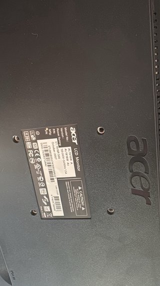Pantalla de ordenador Acer