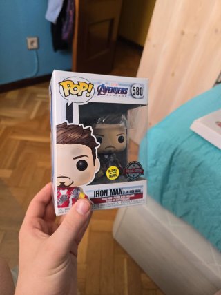 Funko Pop Iron Man 580 Endgame Glows Dark
