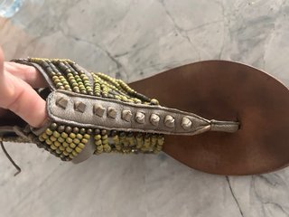 Sandalias ASH Marrón y Verde