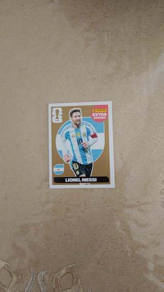 Figura Panini Messi ExtraSticker GOLD