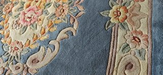 Alfombra grande estilo Aubusson