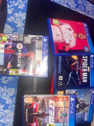 5 juegos play 4 en perfecto estado