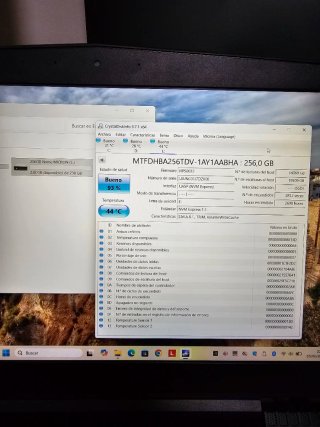 Lote SSD Micron 256GB M.2 NVMe Gen3 x4
