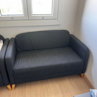 2 Sofás Ikea 2 Plazas Negros