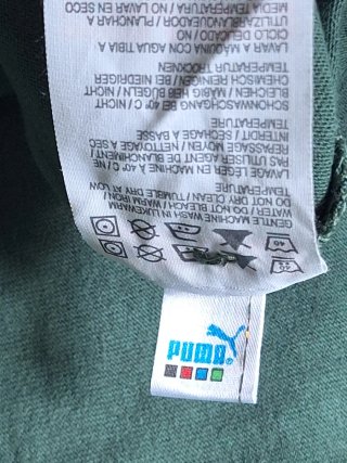 Polo Puma Verde Cotone Morbido Taglia 52