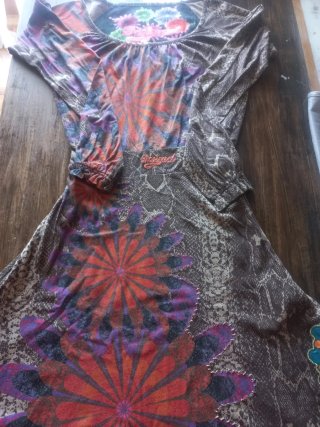 Vestido Desigual Multicolor