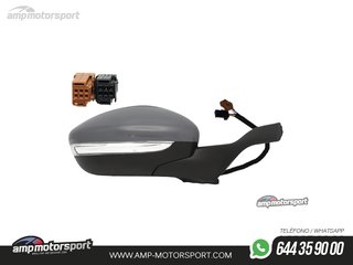 RETROVISOR COMPLETO DERECHO PARA PEUGEOT 208 / 2008