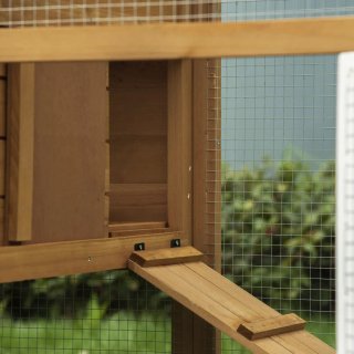 Gallinero Madera Exterior Jaula 2-4 Gallinas