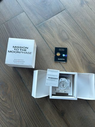 Swatch x Omega Mission to the Moonphase