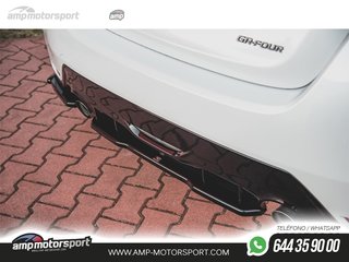 AÑADIDO DE DIFUSOR TOYOTA GR YARIS MK4 2020-- NEGRO BRILLO
