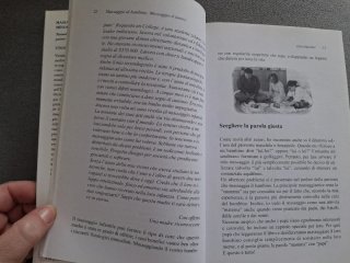 Libro Massaggio al bambino, messaggio d'amore.