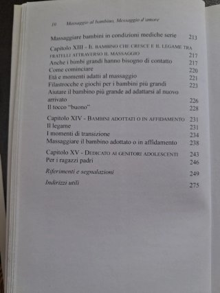 Libro Massaggio al bambino, messaggio d'amore.