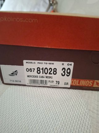 Zapatos Pikolinos Merceditas Talla 39