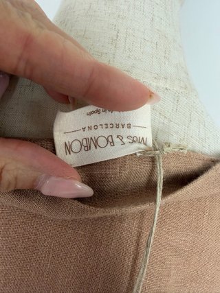 Blusa Mus & Bombon Lino Talla Única