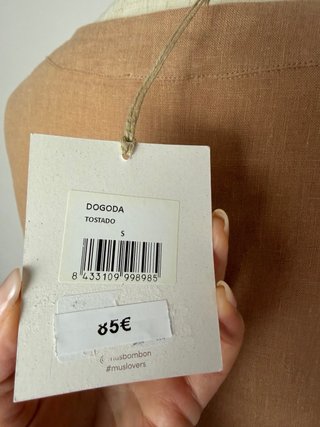 Blusa Mus & Bombon Lino Talla Única