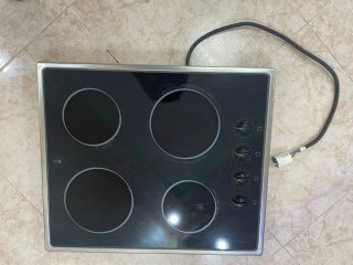 Placa Vitrocerámica Eléctrica 4 fuegos