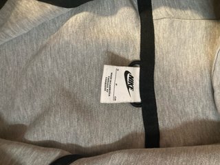 Sudadera Nike Gris con Cremallera