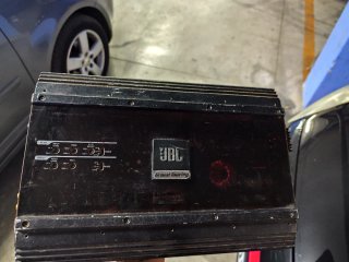 Amplificador Coche JBL Negro/Plata