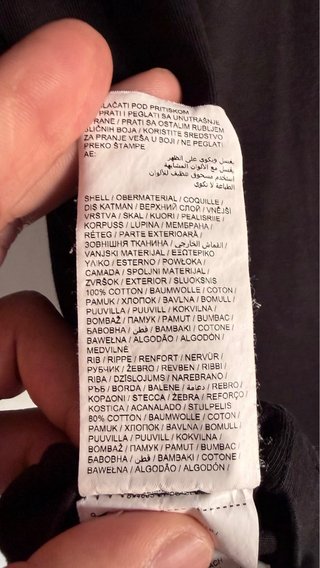 Camiseta Puma Manga Larga Talla M algodón