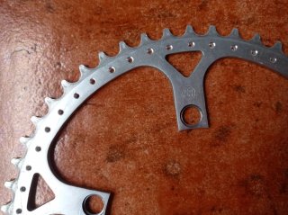 Platos Zeus de 53 y 42 dientes.