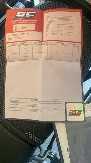 Escape SC Project X-Plorer Triumph Tiger 800