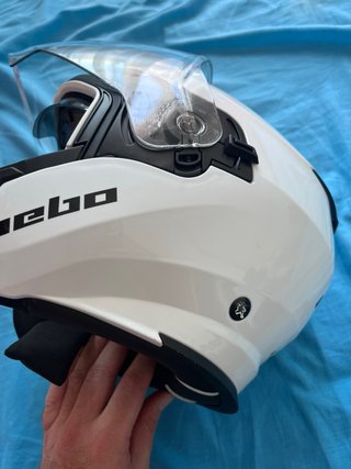 Casco Moto HEBO JET Blanco