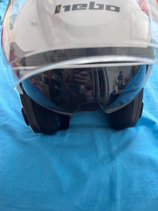Casco Moto HEBO JET Blanco