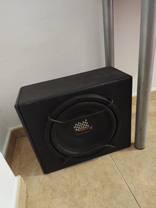 Subwoofer Coche Caliber Negro