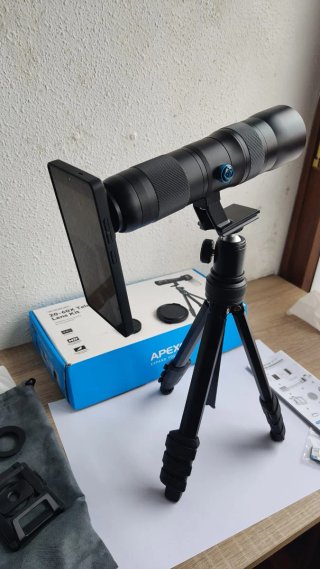Teleobjetivo Apexel 20-60x para móvil