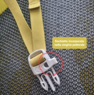 zaino da trekking Osprey giallo Downburst 26 *NEW