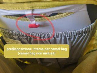 zaino da trekking Osprey giallo Downburst 26 *NEW