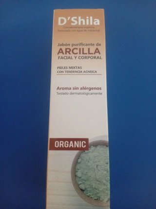 D'Shila Jabón Purificante Arcilla Facial Corporal