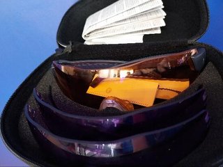 Kit Gafas Protección Tiro al Plato Caza Clay 500 4